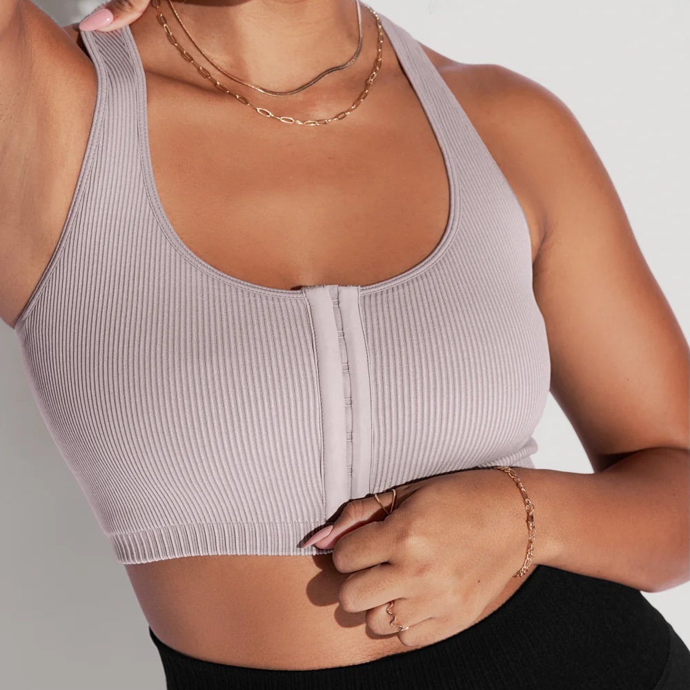 Hook It Up Seamless Bra - Smoky Lilac
midflex